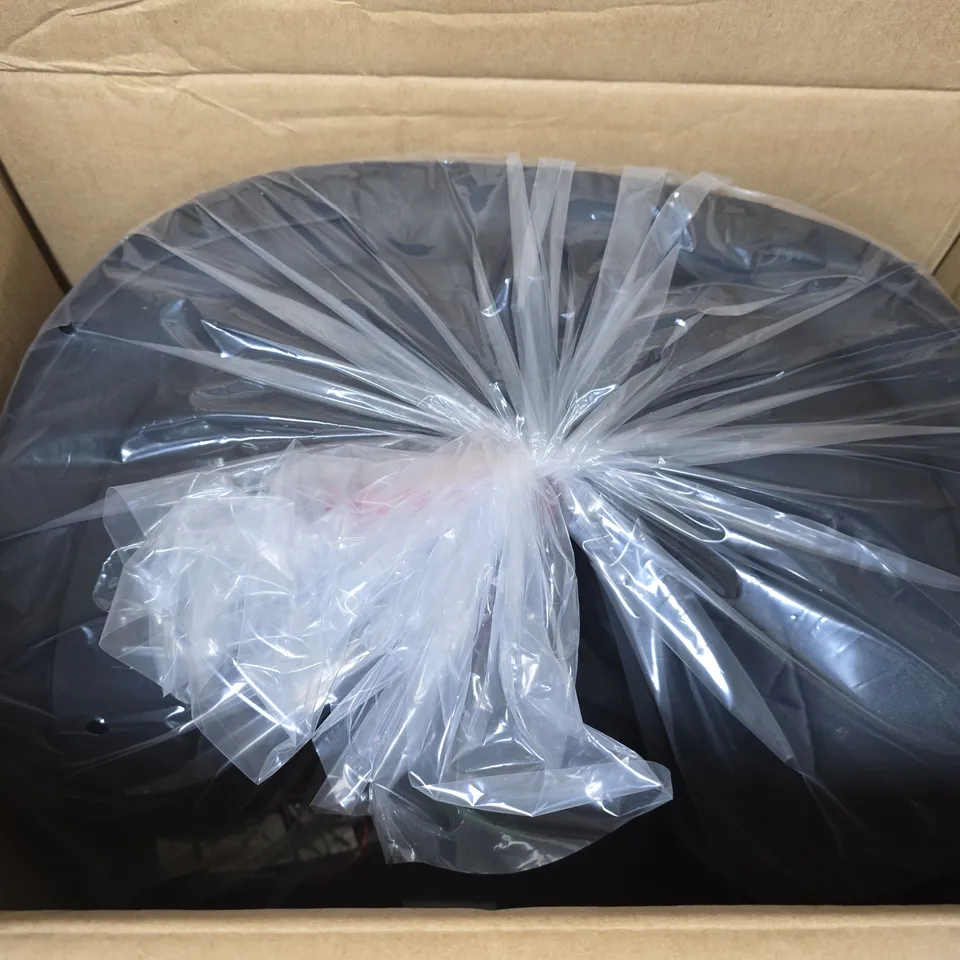 BOXED MY BABIIE MBCS23 HIGH-BACK BOOSTER R129 CAR SEAT WITH ISOFIX - QUILTED BLACK 