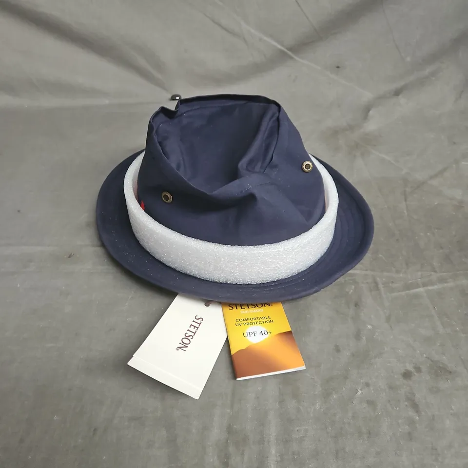 STETSON NAVY HAT WITH UPF 40+ PROTECTION – SIZE L