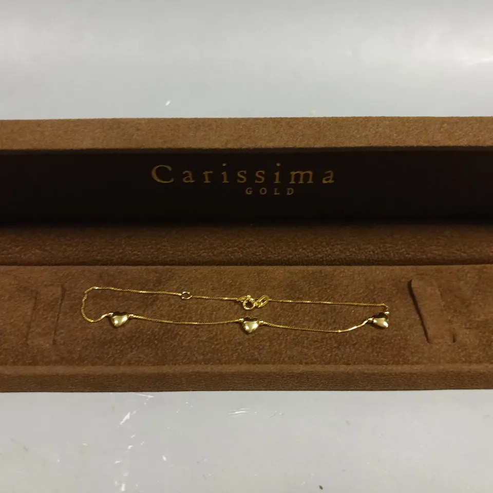CARISSIMA TRIPLE HEART BRACELET 