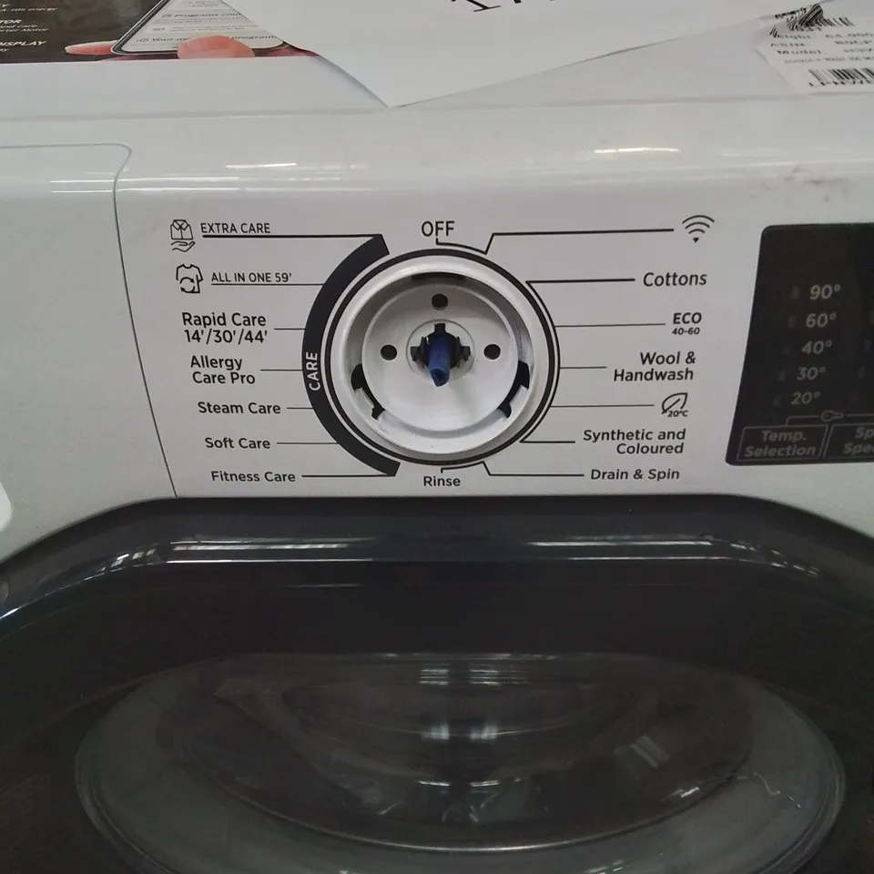 HOOVER H-WASH 350 9KG FREESTANDING WASHING MACHINE IN WHITE -COLLECTION ONLY- 