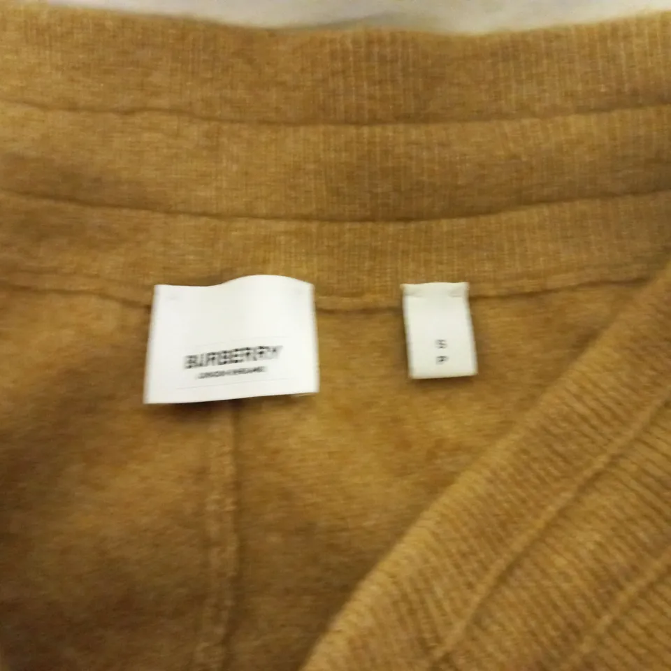 BURBERRY TEDDY BEAR TRACKSUIT BOTTOMS - BROWN SIZE S