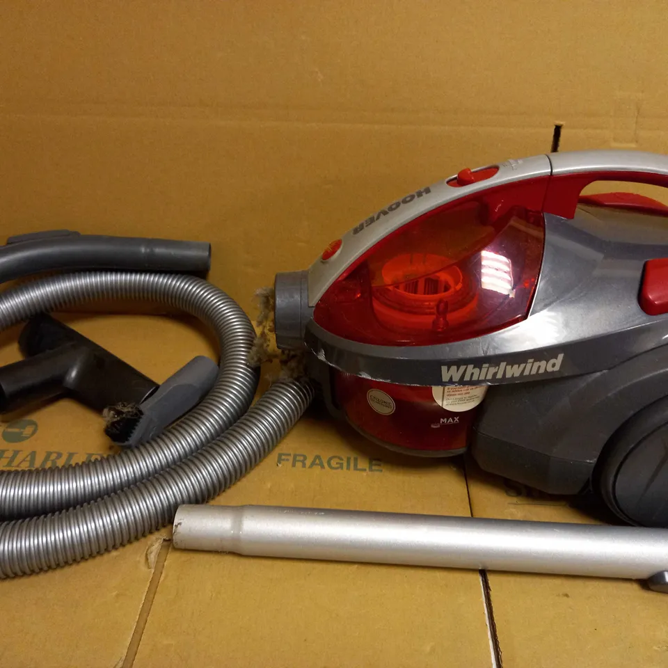 HOOVER WHIRLWIND BAGLESS VACUUM CLEANER 