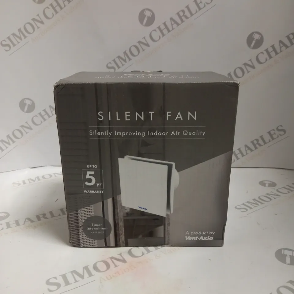 BOXED VENT-AXIA SILENT FAN WHITE 