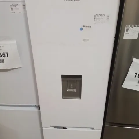 RUSSELL HOBBS FREESTANDING FRIDGE FREEZER IN WHITE RH180FFFF55 - UNPROCESSED RAW RETURN