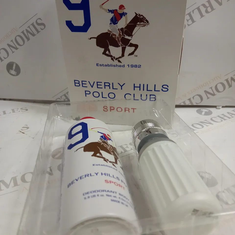 BEVERLY HILLS POLO CLUB SPORT MEN NINE EAU DE TOILETTE 100ML SPRAY