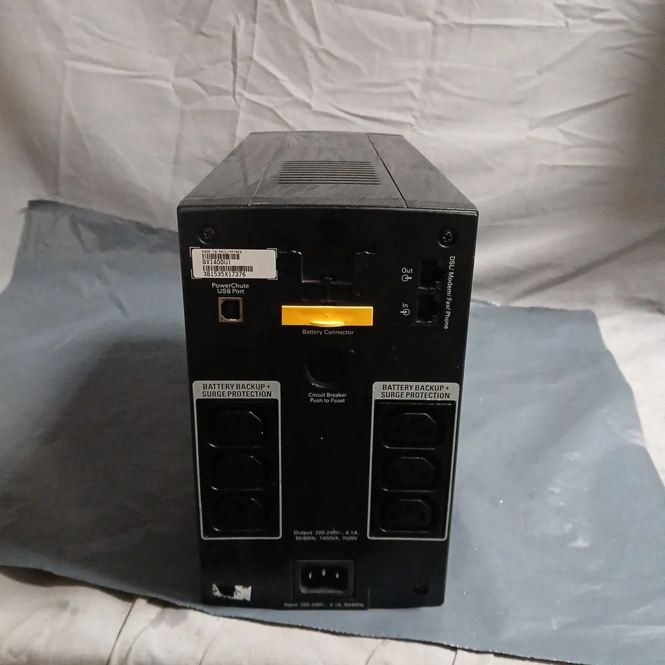 APC BACK-UPS 1400 UNINTERRUPTIBLE POWER SUPPLY (UPS)
