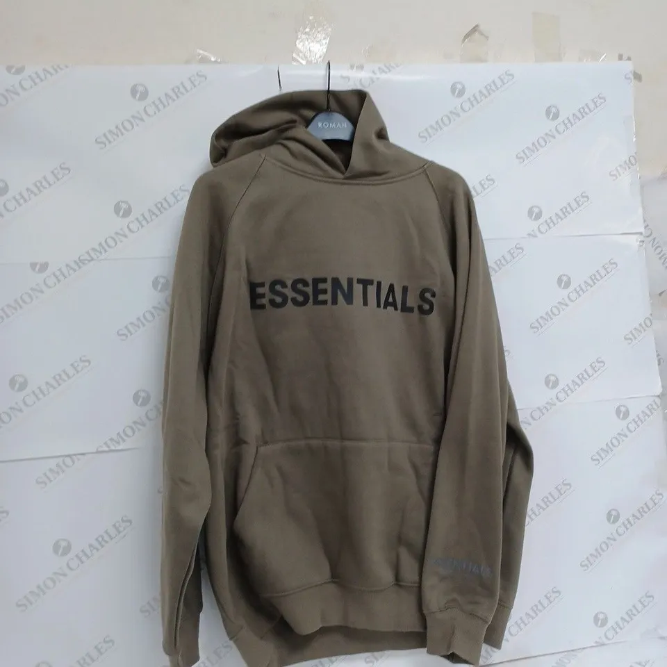 FEAR OF GOOD ESSENTIALS HOODIE LARGE 