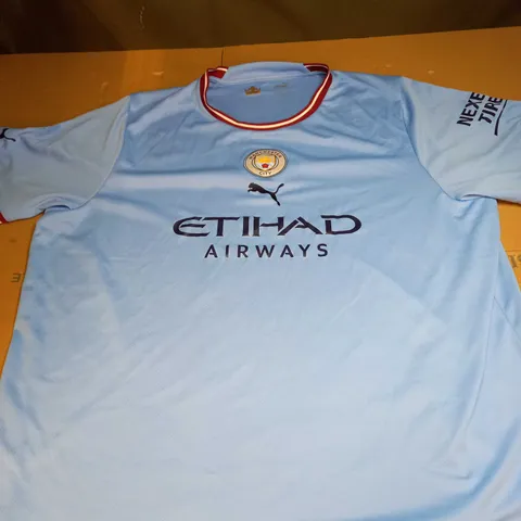MANCHESTER CITY FC HOME SHIRT SIZE 3XL