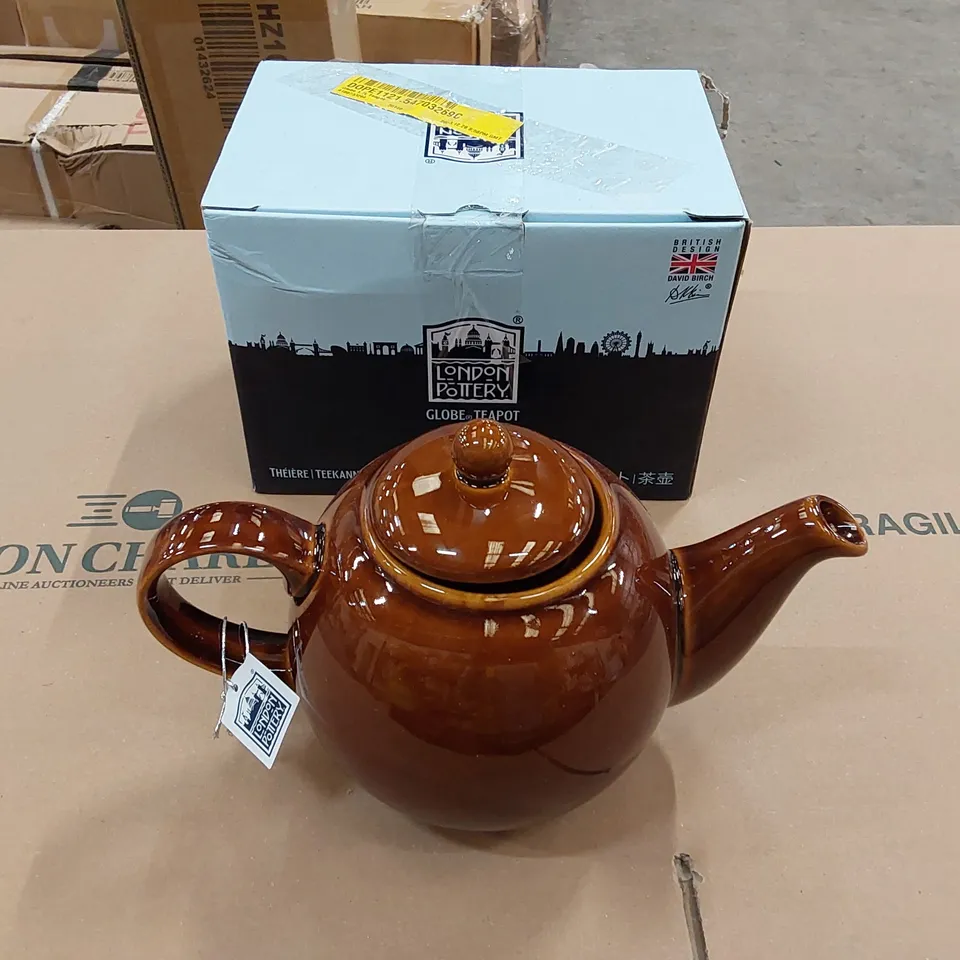 BOXED LONDON POTTERY GLOBE TEAPOT (1 BOX)