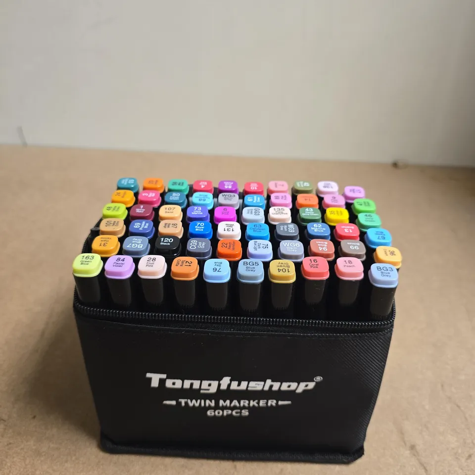 TONGFUSHOP TWIN MARKER SET – 60 PIECES