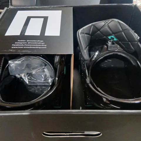 NOW BINDINGS VETTA SNOWBOARD BINDINGS – WOMEN’S, US 8–10.5 (EU 39–42.5) – BOXED