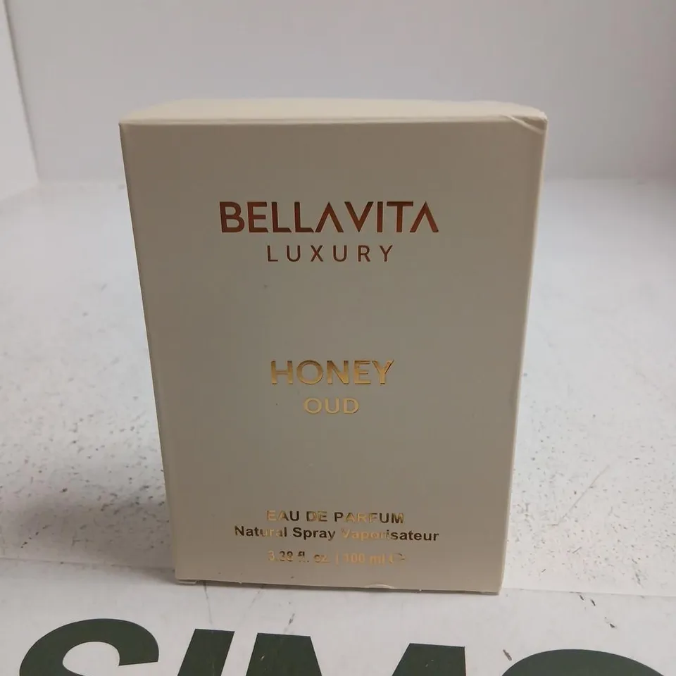 BOXED BELLAVITA LUXURY HONEY OUD EAU DE PARFUM 100ML