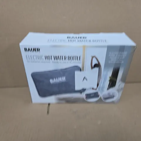BOXED BAUER ELECTRIC HOT WATER BOTTLE