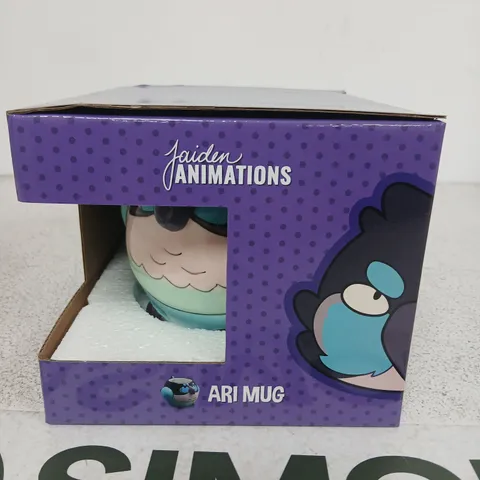 APPROXIMATELY TWELVE BRAND NEW JAIDEN ANIMATIONS ARI MUG β OWL CERAMIC MUGS (BOXED)