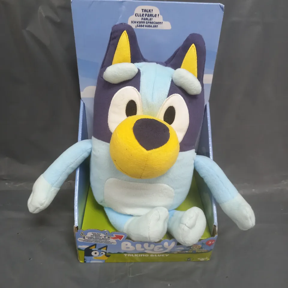 TALKING BLUEY PLUSH TOY RRP £19.99