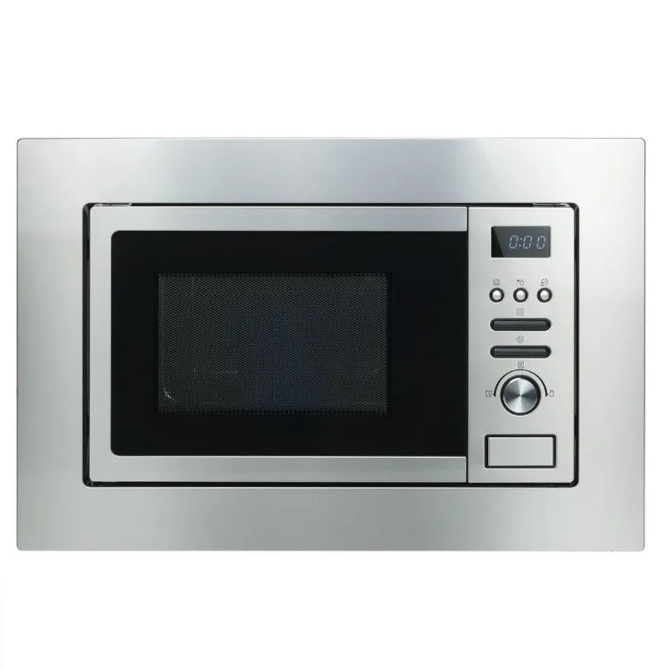 BOXED ELECTRIQ BUILT-IN 800W MICROWAVE WITH GRILL - STAINLESS STEEL