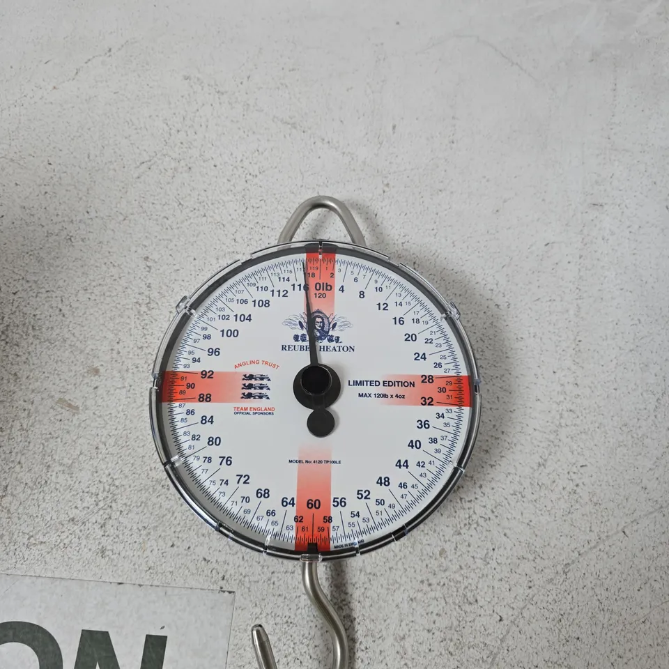 REUBEN HEATON STANDARD ENGLAND LIMITED EDITION FISHING SCALES