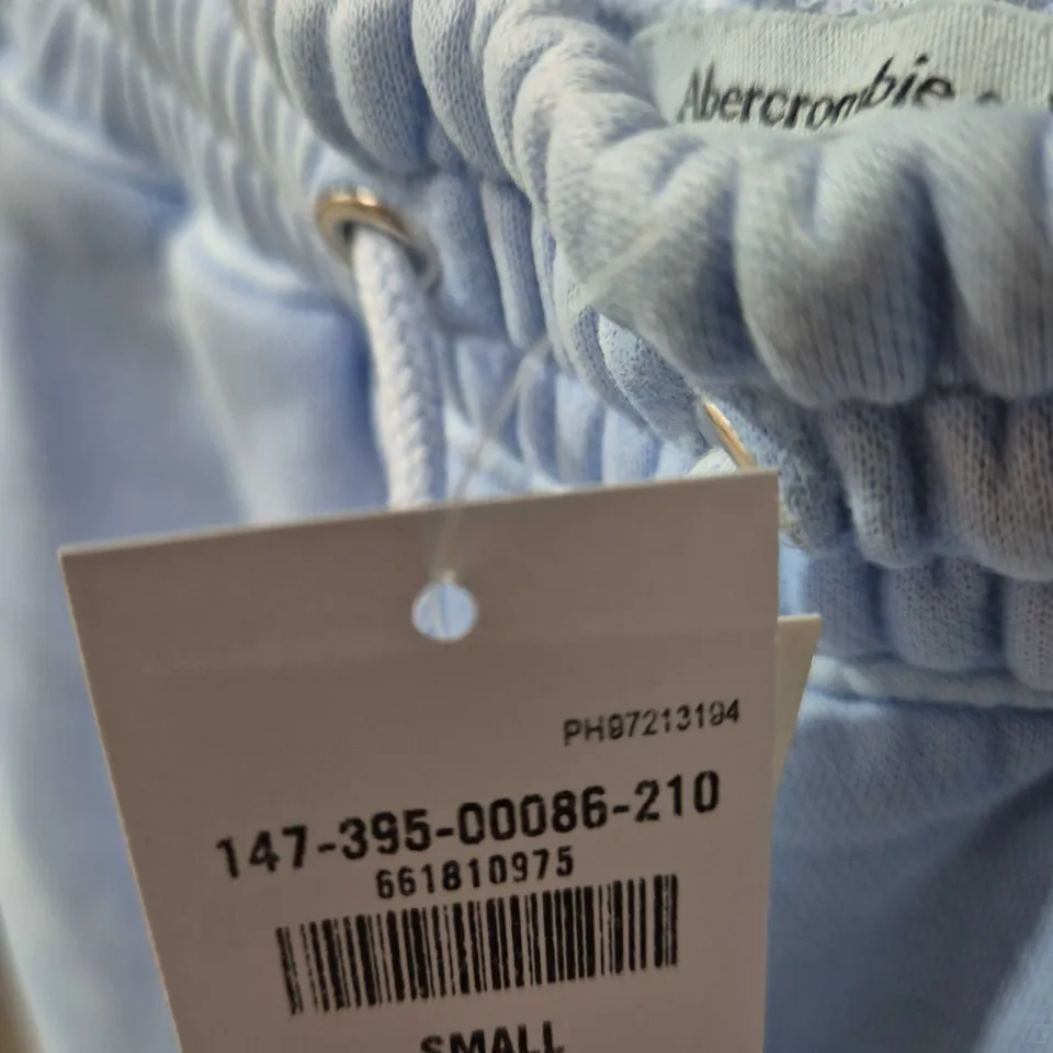 ABERCROMBIE & FITCH LIGHT-BLUE JOGGERS – UK S (SMALL)