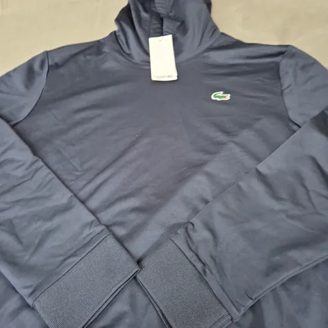 LACOSTE OVER HEAD HOODIE SIZE L