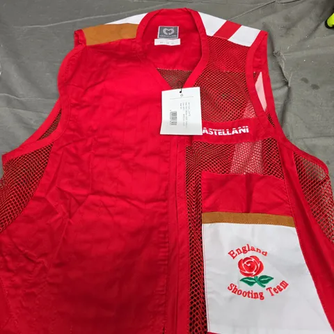 CASTELLANI ENGLAND SHOOTING TEAM VEST 
