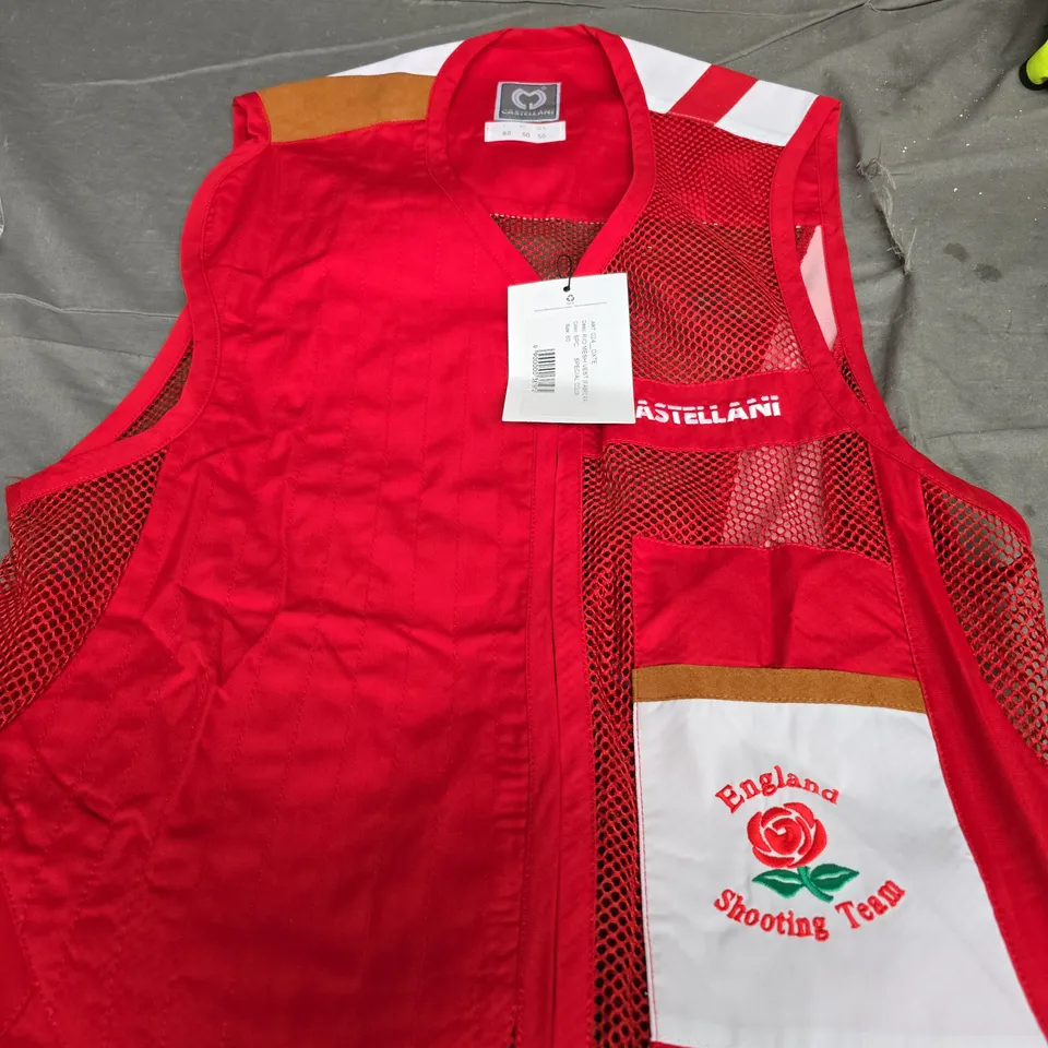CASTELLANI ENGLAND SHOOTING TEAM VEST 