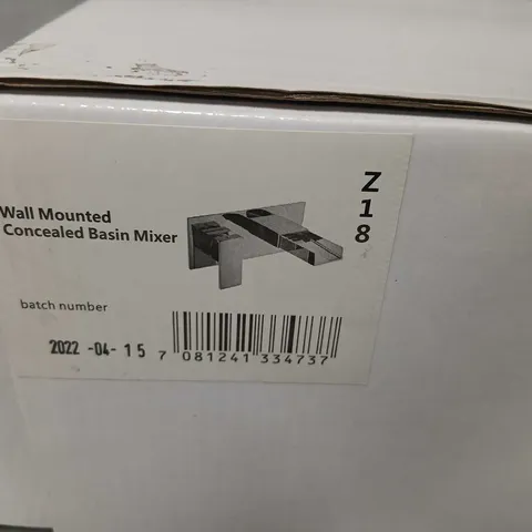 WALL MOUNTED CONCEALED BASIN MIXER – BOXED