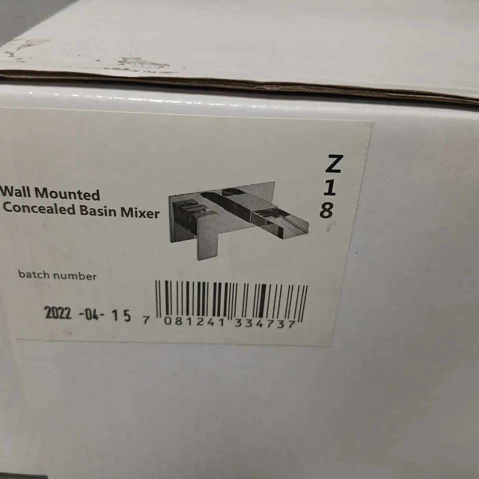 WALL MOUNTED CONCEALED BASIN MIXER – BOXED