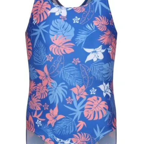 REGATTA KATRISSE RKM029' ONE-PIECE SWIMSUIT OXFORD BLUE  14 YEARS