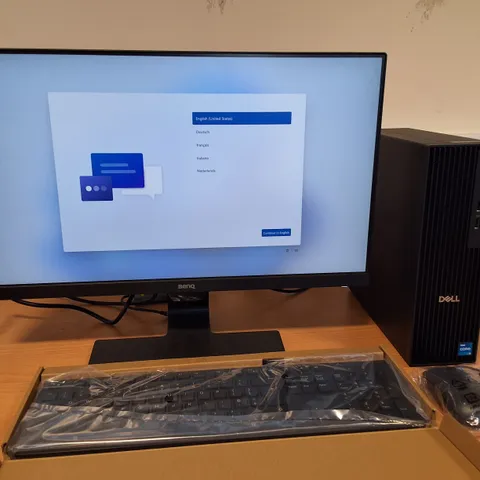DELL PRO SLIM INTEL CORE I-5 DESKTOP 16GB RAM 512GB SSD COMPUTER WITH KEYBOARD AND MOUSE - QCS1250