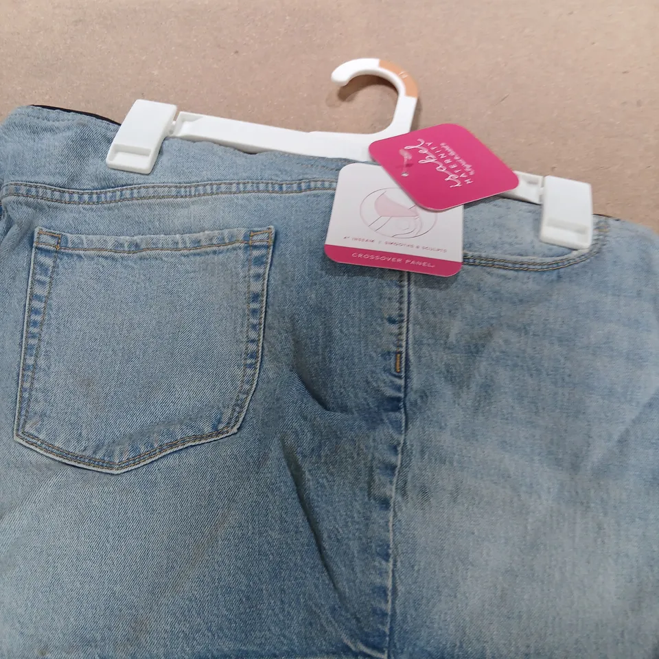 APPROXIMATELY 12 ISABEL MATERNITY DENIM SHORTS