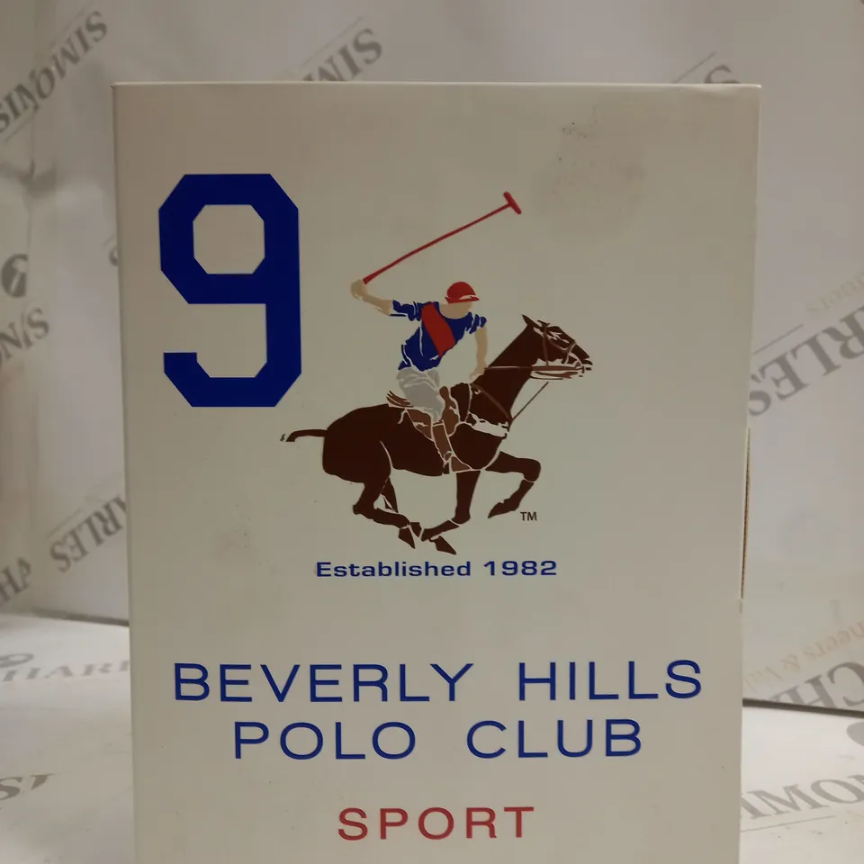 BEVERLY HILLS POLO CLUB SPORT MEN NINE EAU DE TOILETTE 100ML SPRAY