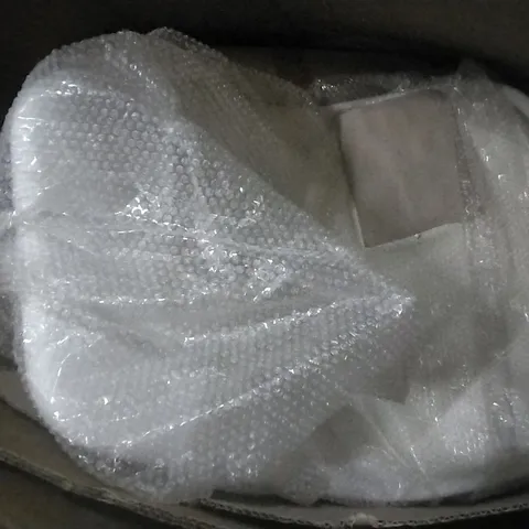 BOXED WHITE PAIR OF DINING CHAIRS 