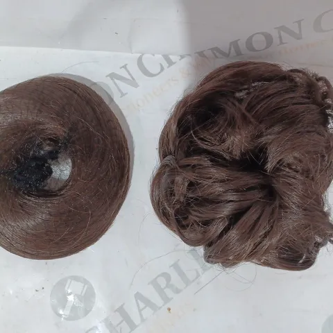 EASILOCKS POWER SCRUNCHIES SET OF 2 - MOCHA BROWN