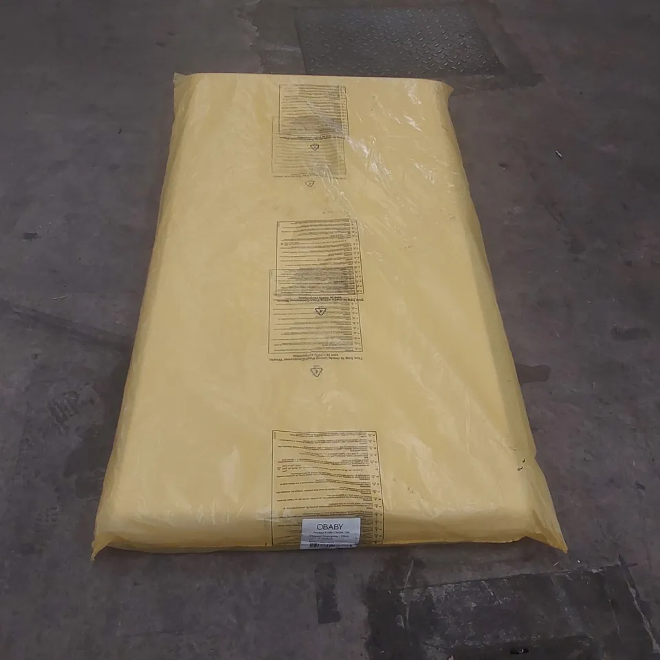 QUALITY BAGGED OBABY 140 x 70cm COT MATTRESS