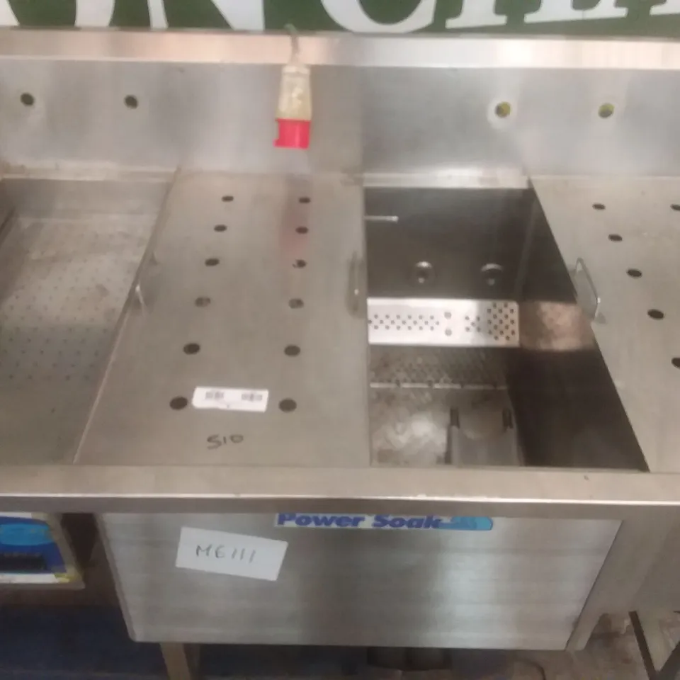 POWER SOAK COMMERCIAL WASHING STATION 