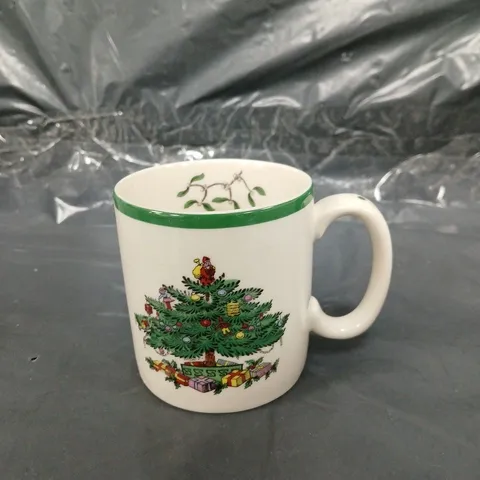SPODE 4X CHRISTMAS MUGS