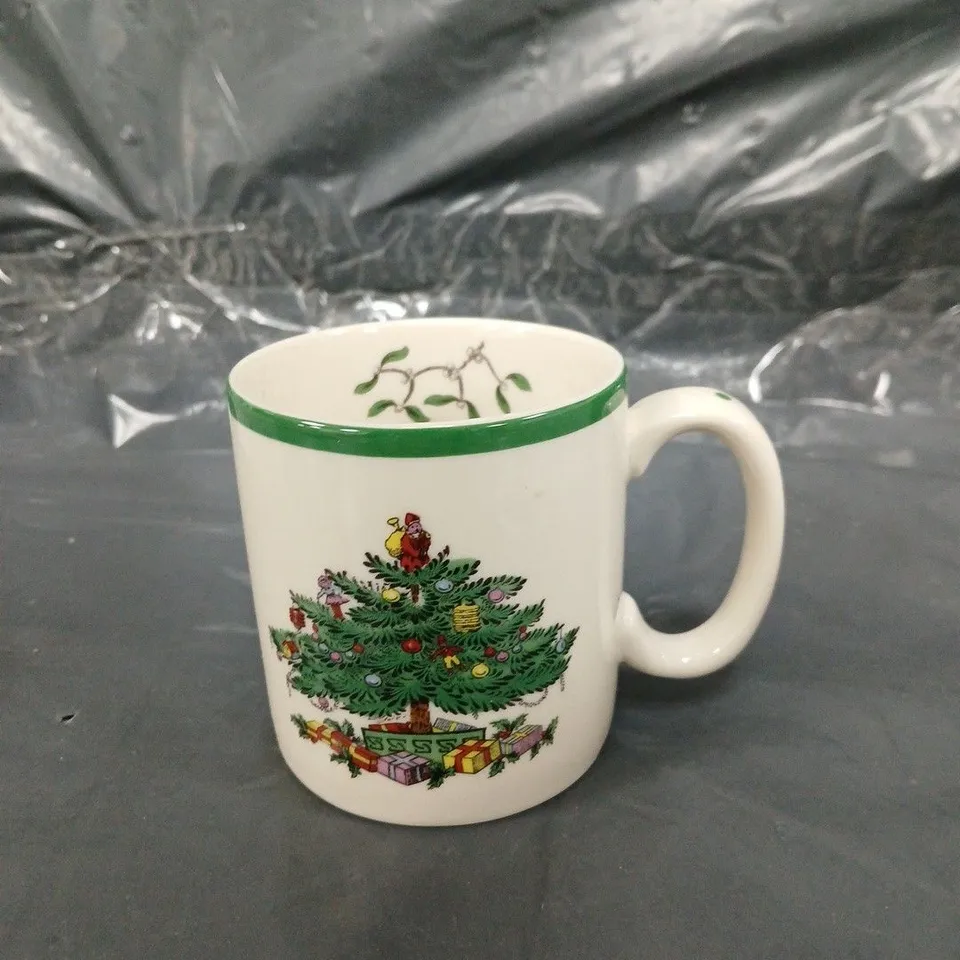 SPODE 4X CHRISTMAS MUGS