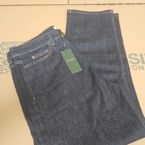 HOBBS SHEA STRAIGHT JEANS – INDIGO, UK 14 (US 10)