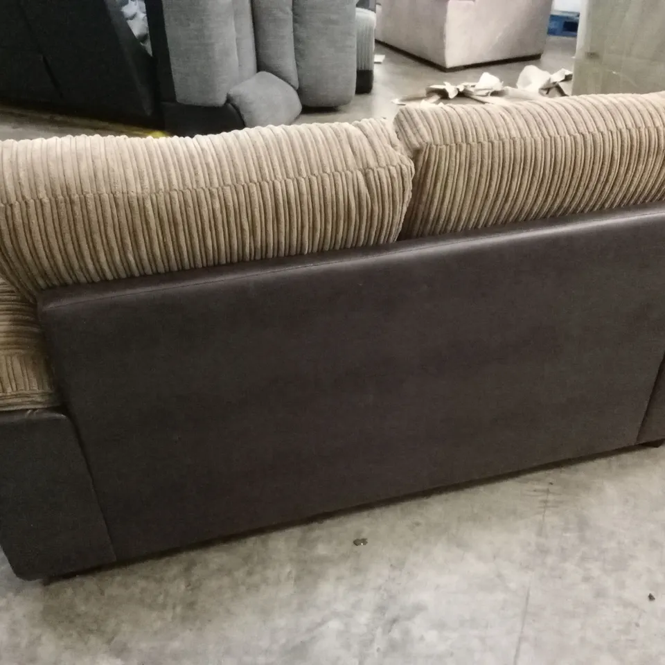 ARMSTRONG 2 SEATER SOFA - BROWN RRP £549