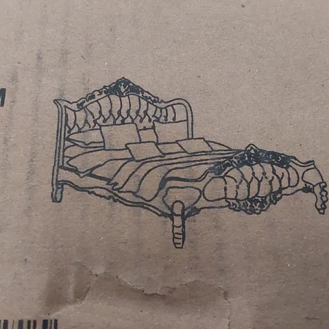 BRAND NEW BOXED HOMESDIRECT DOUBLE BEDFRAME(4 BOXES)