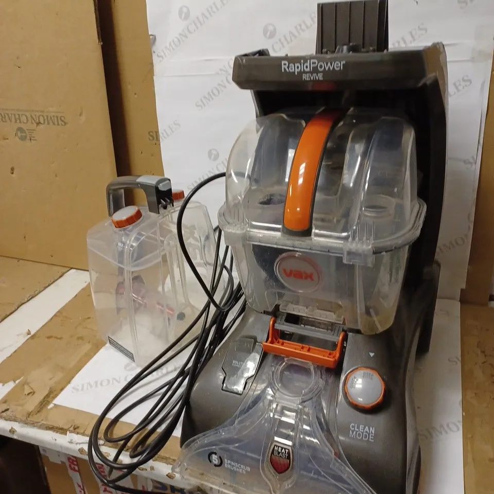 VAX RAPID POWER REVIVE CARPET WASHER
