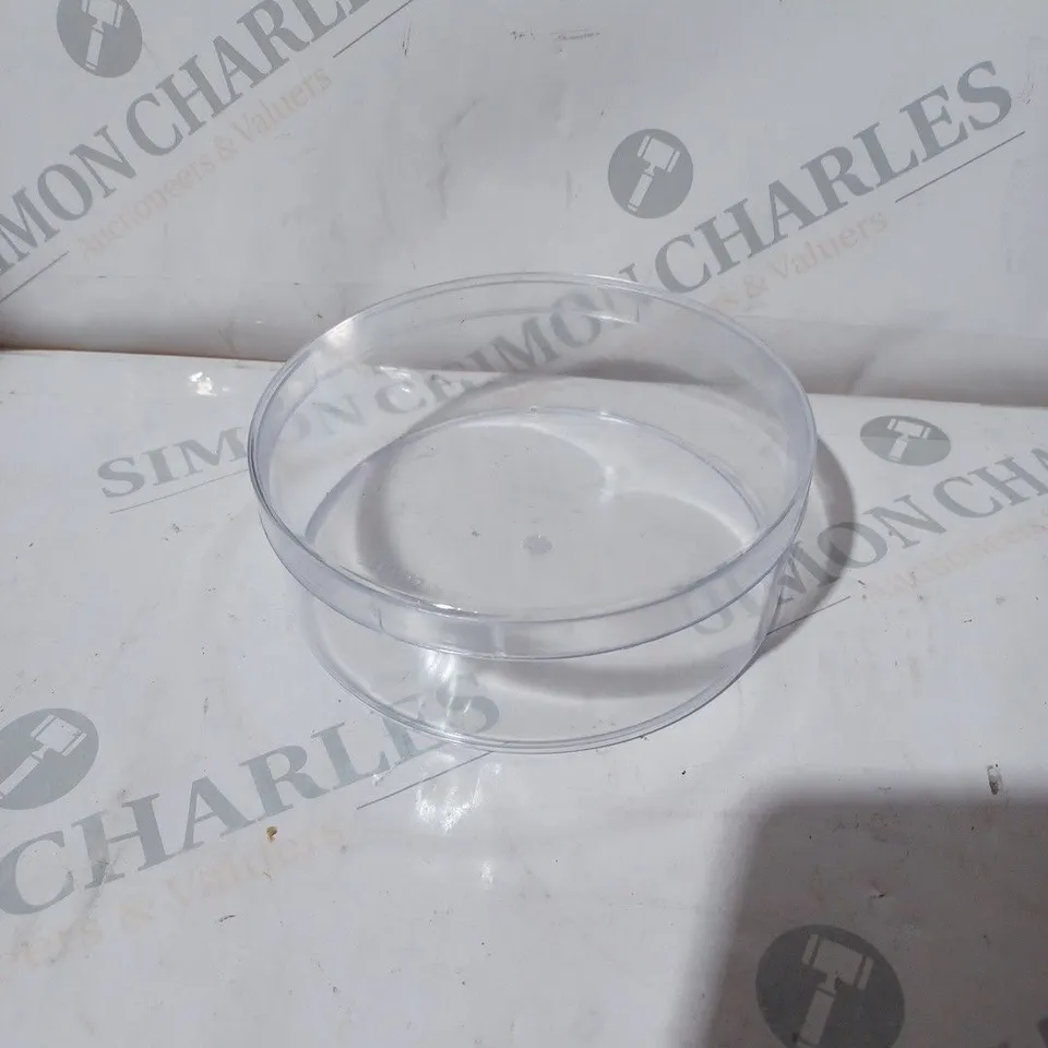 LARGE QUANTITY OF VARIOUS TYPES OF TRANSPARENT TUBS 