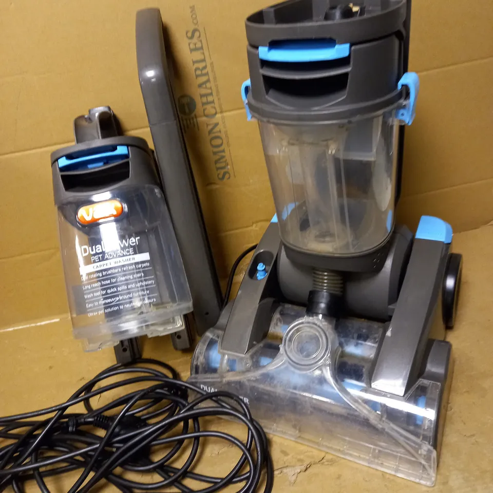 VAX POWER PET ADVANCE CARPET CLEANER