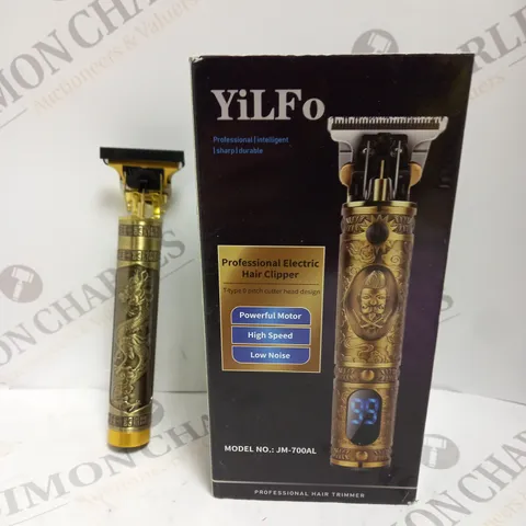 BOXED YILFO PROFESSIONAL ELECTRIC HAIR CLIPPERS 