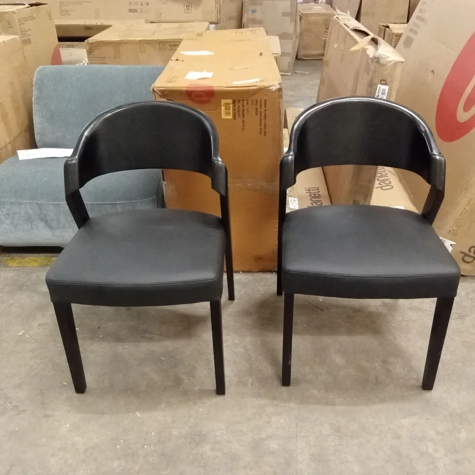 SET OF 2 DANETTI DINING CHAIRS 