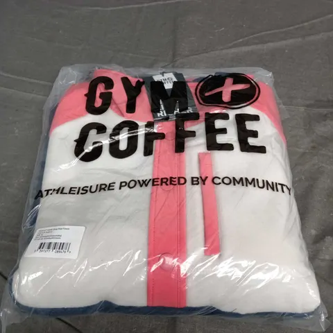 GYM+COFFEE SNAP POLAR FLEECE JACKET – XL, DUBARRY