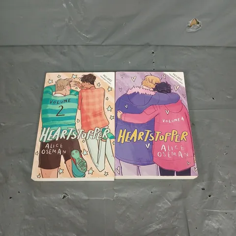 HEARTSOPPER COMIC BY ALICE OSEMAN VOL 2 & 4