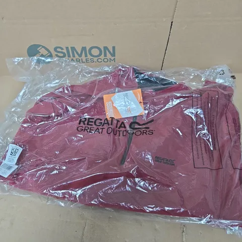 REGATTA GREAT OUTDOORS THOMPSON FLEECE – DARK MAROON, UK M