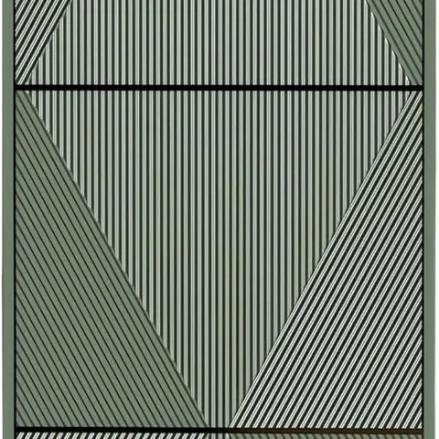 BOXED UEV SHOE CABINET WITH 3 FLAPS FOR HALLWAY, ENTRANCE, LIVING ROOM, 50 X 24 X 131 CM, GREEN