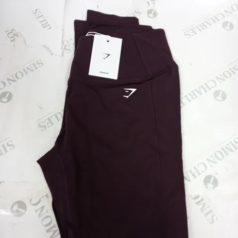 GYMSHARK CROSSOVER LEGGINGS SIZE L